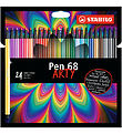 Stabilo Markers - Pen 68 Arty - 24 pcs - Multicolour