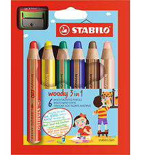 Stabilo Colouring Pencils - Woody - 8806-2 - Multicolour