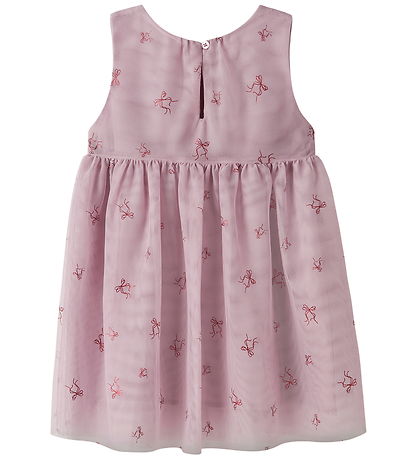 Name It Dress - NmfVabos - Keepsake Lilac/Bows Name It Dress - NmfVabos - Keepsake Lilac/Bows