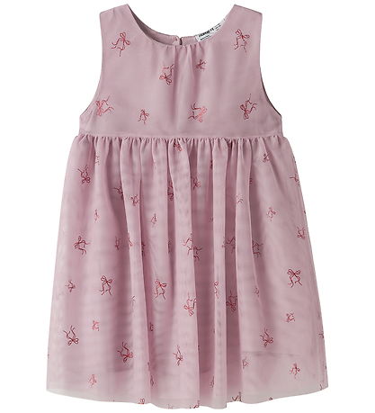 Name It Dress - NmfVabos - Keepsake Lilac/Bows Name It Dress - NmfVabos - Keepsake Lilac/Bows