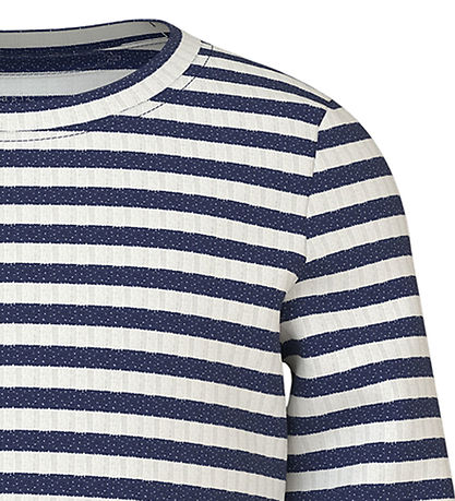 Name It Blouse - NmfVemma - Cloud Dancer/Beacon Blue Stripe Name It Blouse - NmfVemma - Cloud Dancer/Beacon Blue Stripe