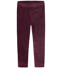 Name It Leggings - NmfVeloa - Velvet - Burgundy Name It Leggings - NmfVeloa - Velvet - Burgundy