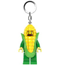 LEGO® Keychain w. Flashlight - LEGO® Corn Cob Guy
