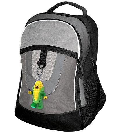 LEGO® Keychain w. Flashlight - LEGO® Corn Cob Guy