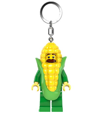 LEGO® Keychain w. Flashlight - LEGO® Corn Cob Guy
