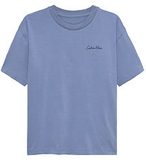 Calvin Klein T-Shirt - Polaroid - Satin Blue