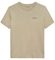 Calvin Klein T-shirt - Ancient Marble Grey Calvin Klein T-shirt - Ancient Marble Grey