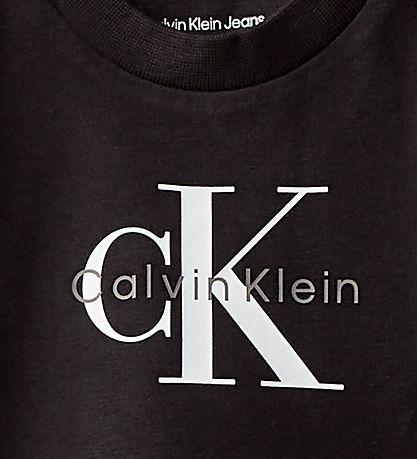 Calvin Klein Blouse - Monogram - Black