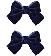 Name It Hair Clip - 2-Pack - NmfRelvet - Beacon Blue