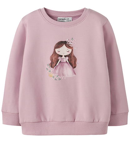 Name It Sweatshirt - NmfRonesse - Keepsake Lilac Name It Sweatshirt - NmfRonesse - Keepsake Lilac