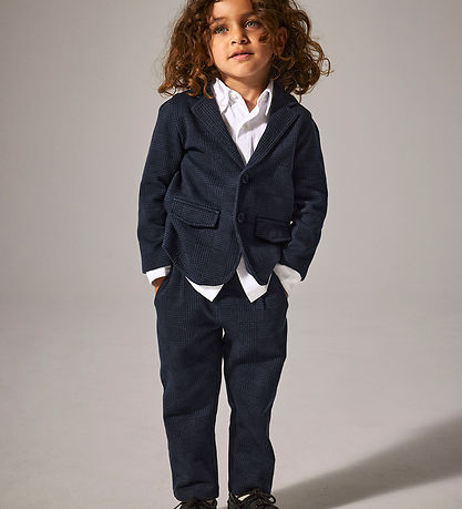Name It Sweatpants - NmmRobino - Navy Blazer/CHECK Name It Sweatpants - NmmRobino - Navy Blazer/CHECK