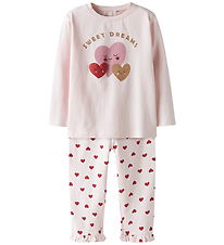 Ensemble de Pyjama Name It - 2 Pièces - NmfRagna - Mauve Matin
