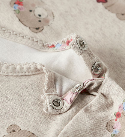 Name It Bodysuit l/s - NbfRice - Peyote Melange Name It Bodysuit l/s - NbfRice - Peyote Melange
