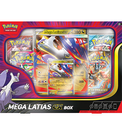 Pokémon Ruilkaart - Poke Box EX MEGA Latias Pokémon Ruilkaart - Poke Box EX MEGA Latias