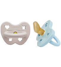 Hevea Pacifiers - 3-36 Mths. - 2-Pack - Capri & Soft Pebble Hevea Pacifiers - 3-36 Mths. - 2-Pack - Capri & Soft Pebble