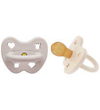 Hevea Pacifiers - 3-36 Mths. - 2-Pack - Milky White & Soft Pebbl Hevea Pacifiers - 3-36 Mths. - 2-Pack - Milky White & Soft Pebbl