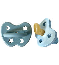 Hevea Pacifiers - 3-36 Mths. - 2-Pack - Nordic Haze