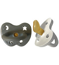 Hevea Pacifiers - 3-36 Mths. - 2-Pack - Stone Cloud Hevea Pacifiers - 3-36 Mths. - 2-Pack - Stone Cloud