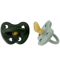 Hevea Pacifiers - 3-36 Mths. - 2-Pack - Moss Veil