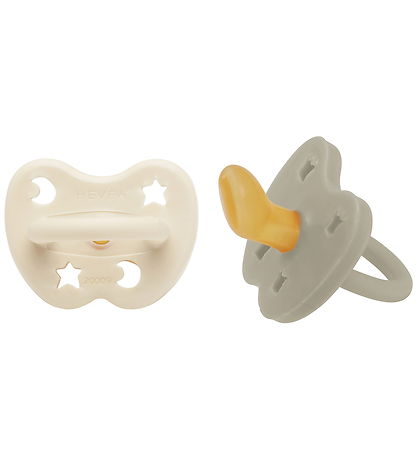 Hevea Schnuller - 3-36 Mt. - 2er-Pack - Hafermilch & Milchig Whi Hevea Schnuller - 3-36 Mt. - 2er-Pack - Hafermilch & Milchig Whi