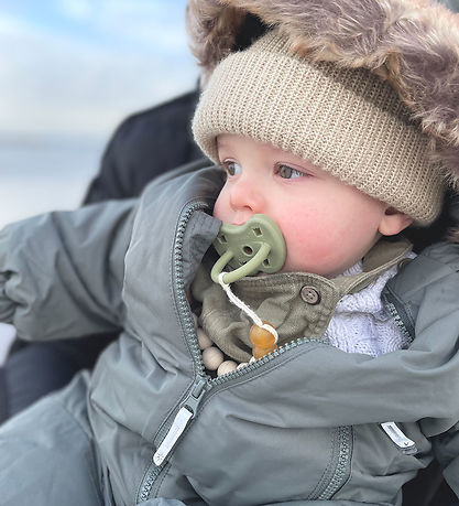 Hevea Spenen - 3-36 mnd. - 2-pack - Soft Pebble & Moss Green Hevea Spenen - 3-36 mnd. - 2-pack - Soft Pebble & Moss Green