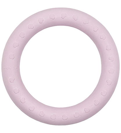 Hevea Teether - 2-Pack - Powder Pink & Tan Beige