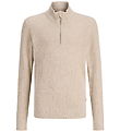 Jack & Jones Blouse w. Zipper - JprBlubarkley - Knitted - Simply