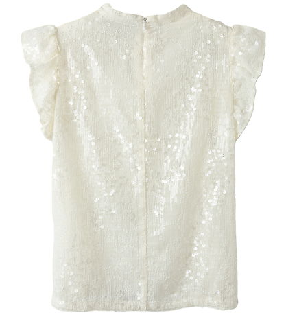 LMTD Blouse - NlfRisianna - White Alyssum