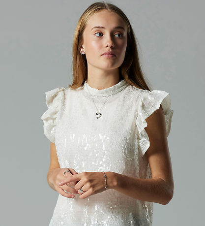 LMTD Blouse - NlfRisianna - White Alyssum