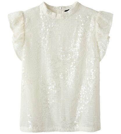 LMTD Blouse - NlfRisianna - White Alyssum