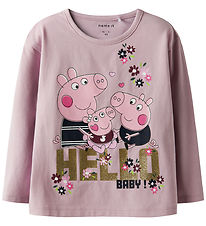 Name It Blouse - NmfOra - Peppa - Keepsake Lilac Name It Blouse - NmfOra - Peppa - Keepsake Lilac