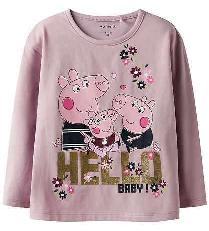 Name It Blouse - NmfOra - Peppa - Aandenken Lilac