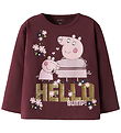 Name It Blouse - NmfOra - Peppa - Burgundy