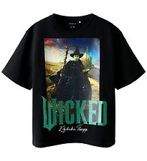 Name It T-paita - NkfNira - Wicked - Black