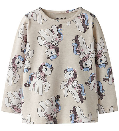 Blouse Name It - NmfOmba - Mélange de Peyote