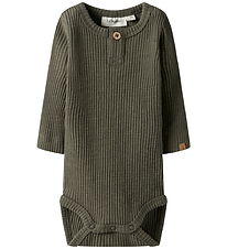 Lil' Atelier Bodysuit l/s - Rib - NbmRajo - Sea Turtle Lil' Atelier Bodysuit l/s - Rib - NbmRajo - Sea Turtle