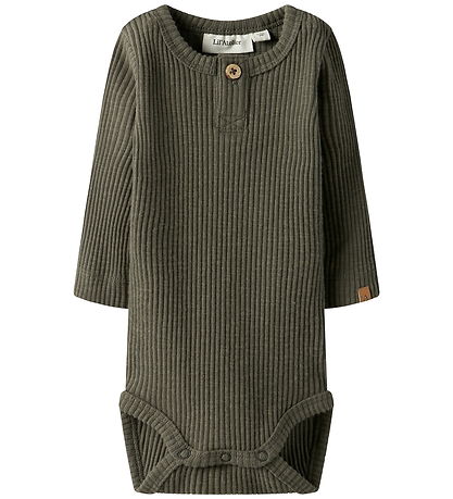 Lil' Atelier Bodysuit l/s - Rib - NbmRajo - Sea Turtle Lil' Atelier Bodysuit l/s - Rib - NbmRajo - Sea Turtle