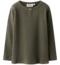 Lil' Atelier Blouse - Rib - NbmRajo - Sea Turtle Lil' Atelier Blouse - Rib - NbmRajo - Sea Turtle