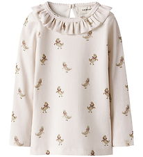 Lil' Atelier Blouses - Rib - NbfLavo - Almost Mauve/Goose Lil' Atelier Blouses - Rib - NbfLavo - Almost Mauve/Goose
