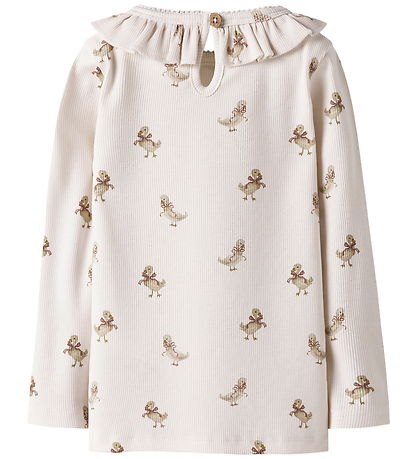 Chemisier Lil' Atelier - Rib - NbfLavo - Presque Mauve/Oie Chemisier Lil' Atelier - Rib - NbfLavo - Presque Mauve/Oie