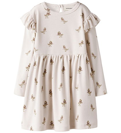 Lil' Atelier Dress - Rib - NbfLavo - Almost Mauve/Goose Lil' Atelier Dress - Rib - NbfLavo - Almost Mauve/Goose