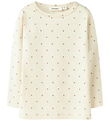 Lil' Atelier Blouse - NmfFlalo - Turtledove/Heart
