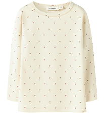 Lil' Atelier Blouse - NmfFlalo - Turtledove/Heart Lil' Atelier Blouse - NmfFlalo - Turtledove/Heart