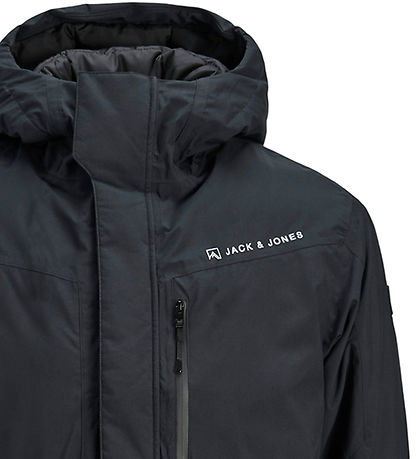 Jack & Jones Winter Coat - JjAlpes - Black