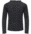Kids Only Blouse - CookMelia - Black/Dots Cloud Dancer