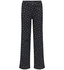 Kids Only Trousers - CookMelia - Black/Dots Cloud Dancer Kids Only Trousers - CookMelia - Black/Dots Cloud Dancer