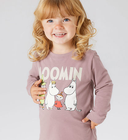Name It Blouse - NmnSlov - MOOMIN - Paddenstoel Name It Blouse - NmnSlov - MOOMIN - Paddenstoel