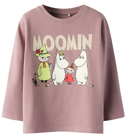 Name It Blouse - NmnSlov - MOOMIN - Paddenstoel Name It Blouse - NmnSlov - MOOMIN - Paddenstoel