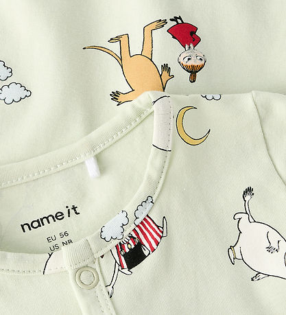 Name It Nightsuit - NbnSelper - MOOMIN - Pale Aqua Name It Nightsuit - NbnSelper - MOOMIN - Pale Aqua