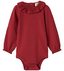 MarMar Body I/e - Rib/Modal - Brandine - Hibiscus Red